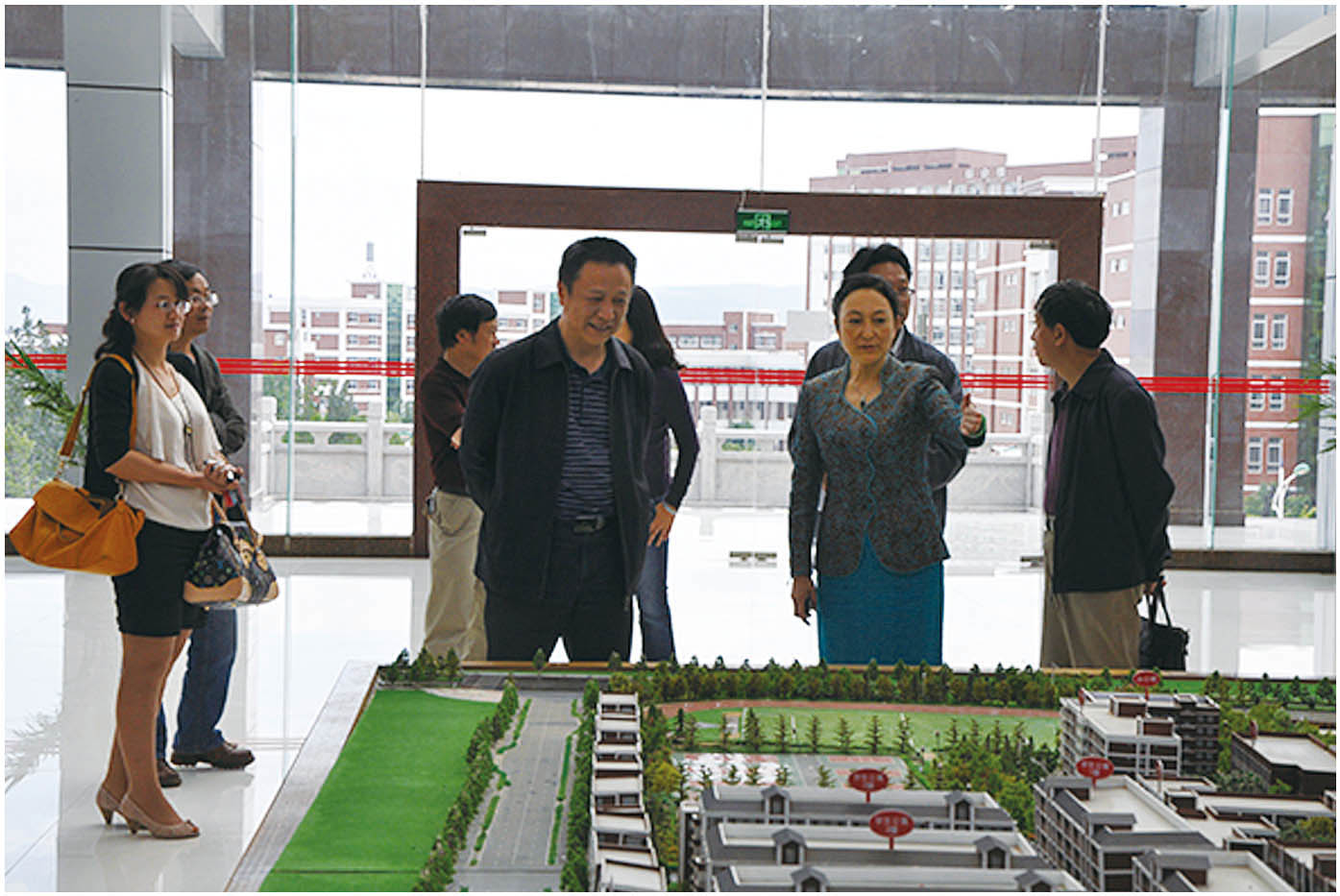 2013年5月7日，云南省教育厅职成教处处长段剑新一行莅临学院指导工作