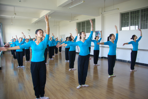 艺术综合实训中心—舞蹈实训室
